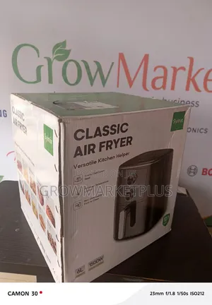 Syinix 6L Air Fryer - Black