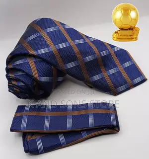 High Quality Single Tie - Classic Check Pattern