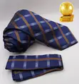 High Quality Single Tie - Classic Check Pattern - 1
