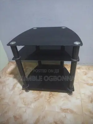 Tempered Glass TV Stand - Used