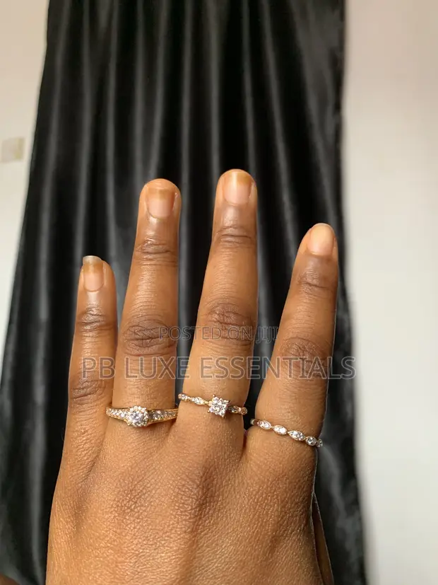 Stainless Steel Engagement Rings - 1