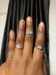 Stainless Steel Engagement Rings - 2