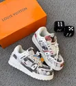 Checked Louis Vuitton Sneakers - 1