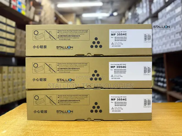 Ricoh MP 3554 Black Toner Cartridge - 1
