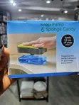 2-in-1 Kitchen Soap Pump Sponge Dispenser - 4