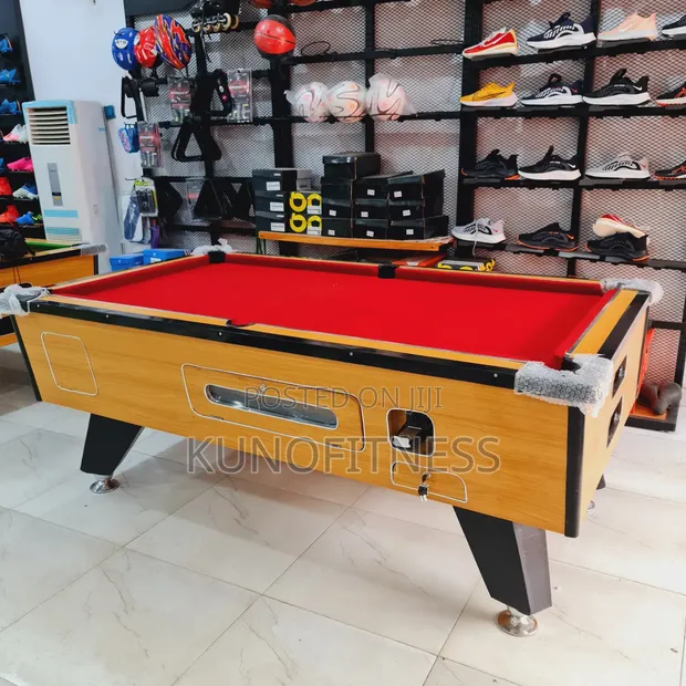 Coin-Operated 7ft Snooker Table - Local Made - 1