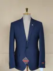 Dino Man Men's Navy Blue Formal Suit - Brand New - 2