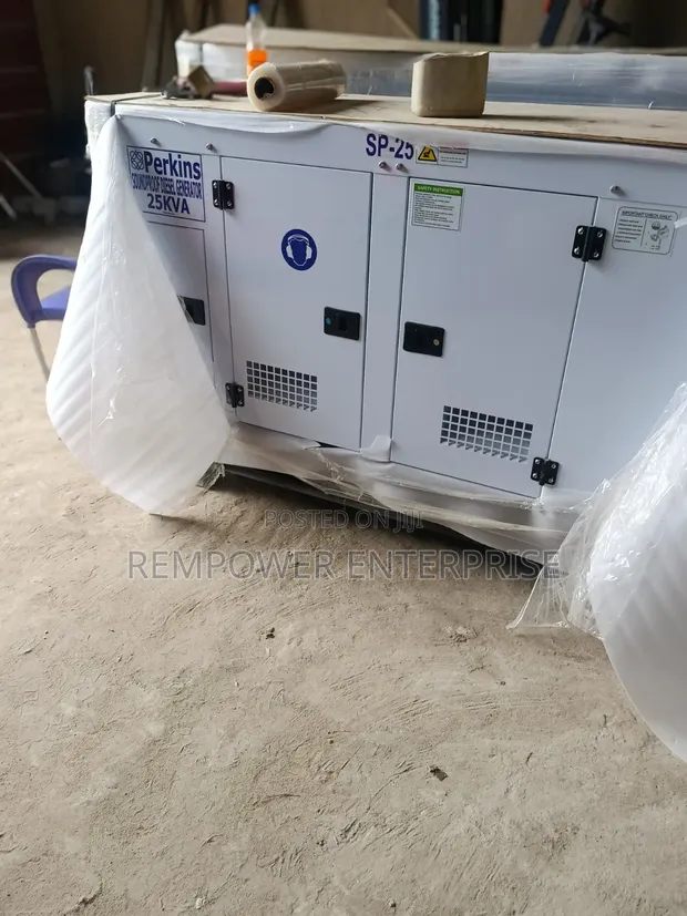 Perkins 25kva Soundproof Diesel Generator - 1