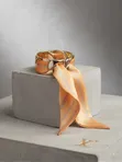 Silk Scarf Bangle Bracelet - 3