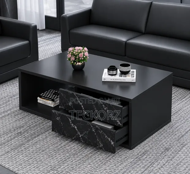 Black Coffee Table - Home Interiors - 1