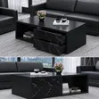 Black Coffee Table - Home Interiors - 2