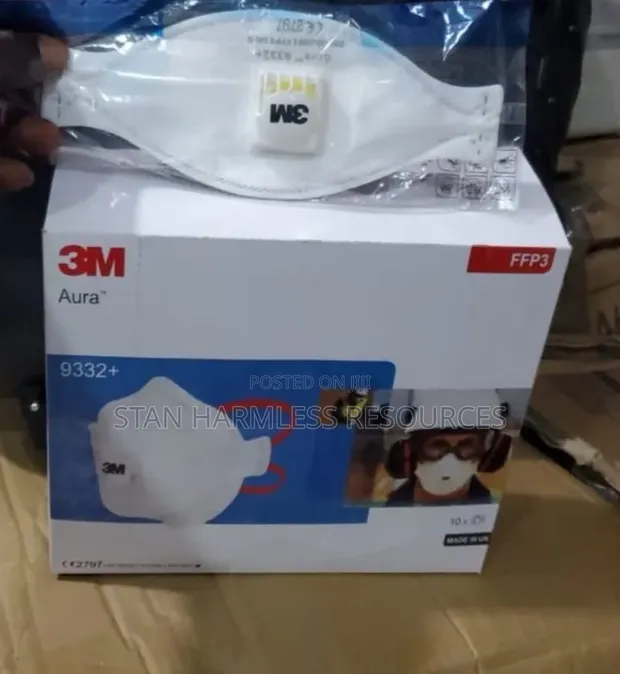 3M 9332 Dust Mask - 1