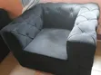 4 Seater Chesterfield Sofa Set (2+1+1) Black Velvet - 3