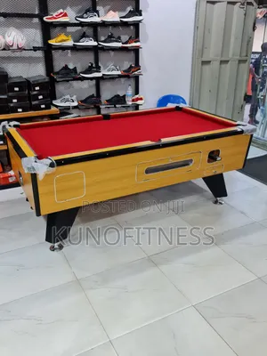 Nigerian-Made 7ft Coin Snooker Table