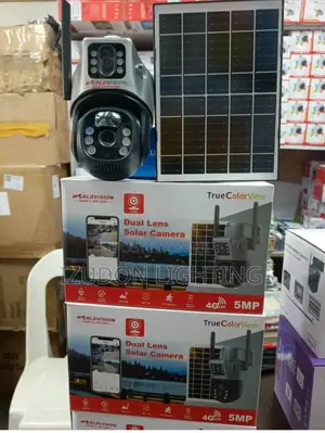 V380 Pro CCTV Camera - 4G Solar PTZ