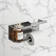 Toilet Paper Holder with Diffuser Slot & Shelf - 3