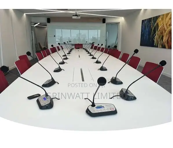 Grinwatt Wireless & Wired Delegate Conference Microphone - 1