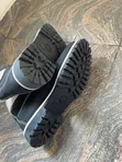 Original Timberland Waterproof Leather Boots - Navy Blue - Size 12 - 4