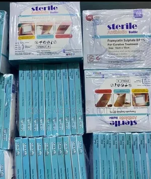 Sterile Antibiotic Tulle (Sofratulle Gauze)