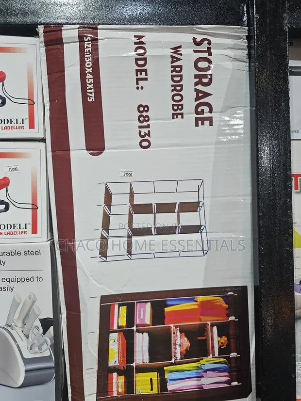 3 Partition Wardrobe Clothes Organizer - Brand New - 1