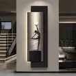 Aesthetic LED Wall Decor Frame Art - Gold Leaf - 2