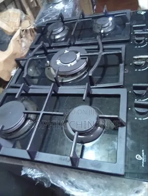 5-Burner Built-In Glass Gas Hob