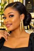 ELLE Bridal Drop Earrings - Zinare - 1