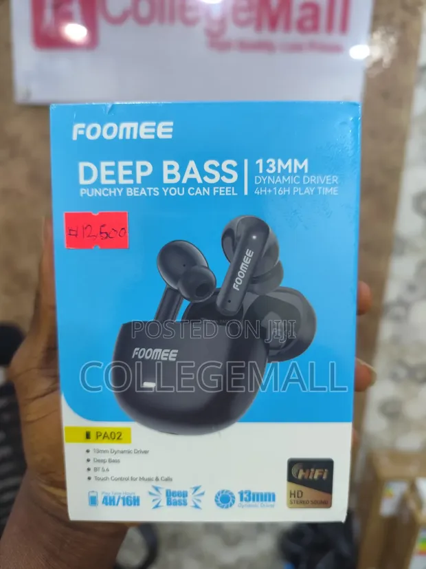 Foomee PA02 Wireless In-Ear Earbuds - 1