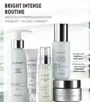 Original Oriflame Novage Bright Sublime Set