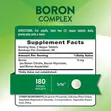Nature's Truth Triple Action Boron Complex 6mg (180 Tablets) - 4