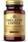 Solgar Chelated Copper - Essential Trace Mineral (100 Tablets) - 2