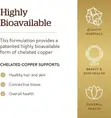 Solgar Chelated Copper - Essential Trace Mineral (100 Tablets) - 3