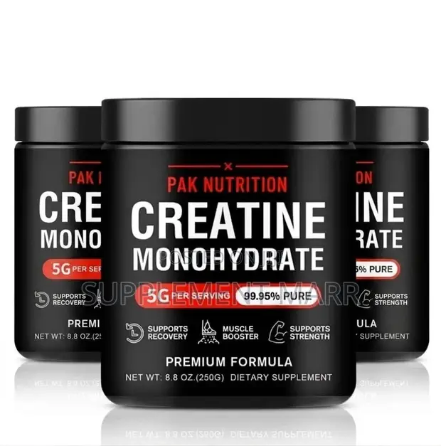 Pak Nutrition Creatine Monohydrate Powder 750G (3 x 250G) - 1