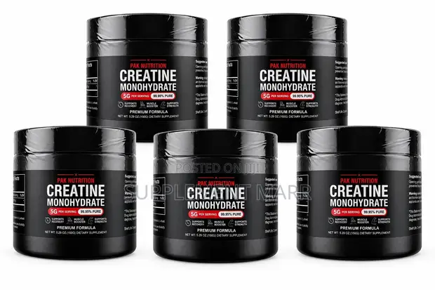 Pak Nutrition Creatine Powder 150G (5 Pack) - 1