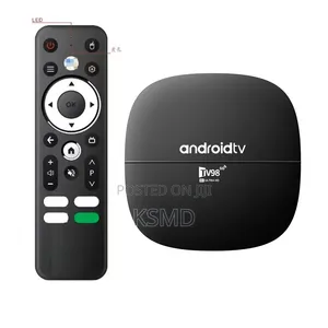8GB/128GB Android 13 TV Box with Bluetooth Voice Remote