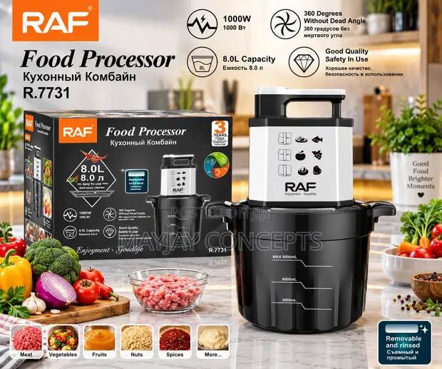 RAF 8L 1000W Food Processor - 1