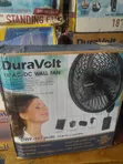 Duravolt 18" AC/DC Solar Wall Fan - Auto Swing - 3