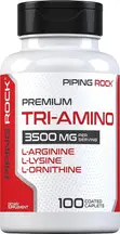 Tri Amino Complex - L-Lysine, L-Arginine, L-Ornithine (100 Caplets) - 1