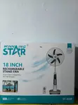 Winning Star 18" Rechargeable Fan with Pure Copper Motor - 1