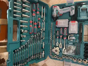 TOTAL 151-Piece 20V Cordless Impact Wrench Tool Set