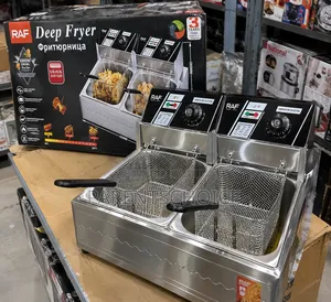 RAF Double Deep Fryer - 5.5L + 5.5L