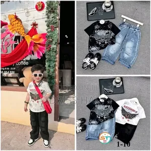 Adidas Multicolor Cotton Clothing Set - Boys 3-5Y