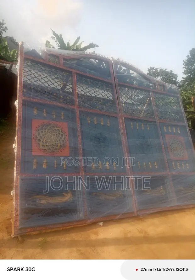 Foreign Rough Iron Designing Gate - 1
