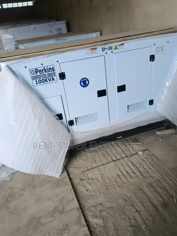 Sabon Perkins 100kVA Juyawa Mai Rufe - 1