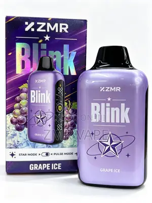 ZMR Blink Grape Ice Vape Mai Sake Mai Zare - Puff 50,000