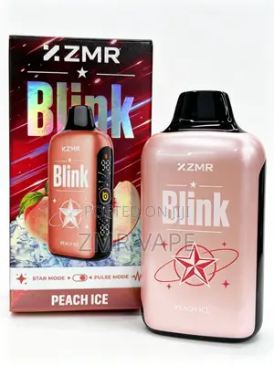 ZMR Blink Peach Ice Vape Mai Sake Mai Amfani - 50,000 Puff