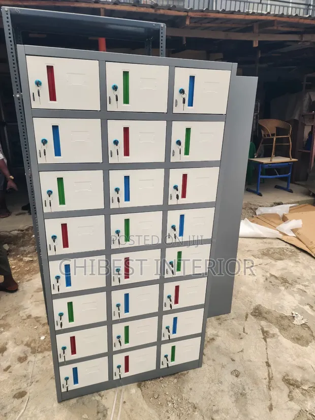Brand New 24-Door Lockers Cabinet - 1