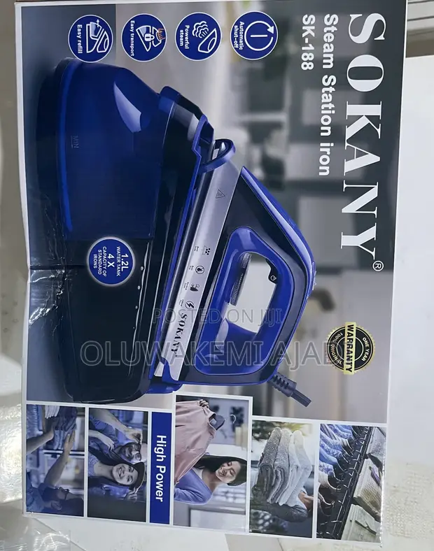 SOKANY Steam Iron - Brand New - 1