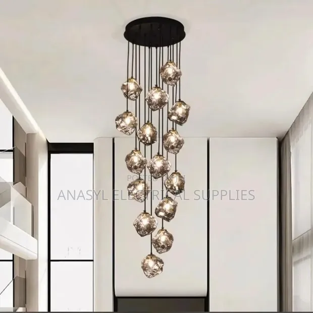 Luxury Cascading Cluster Pendant Light - 1
