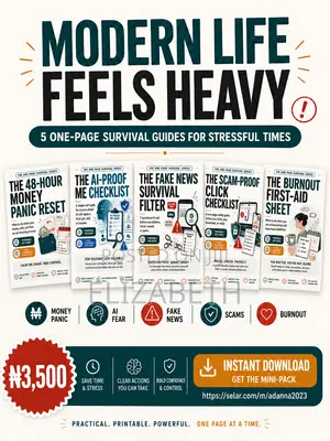 Modern Life Feels Heavy: Practical Life Reset Self-Help Guide PDF
